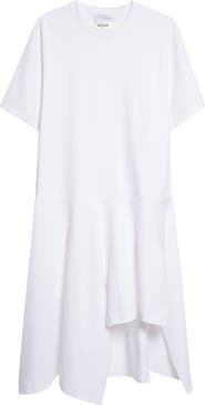 Stella McCartney Deconstructed Organic Cotton T-Shirt Dress