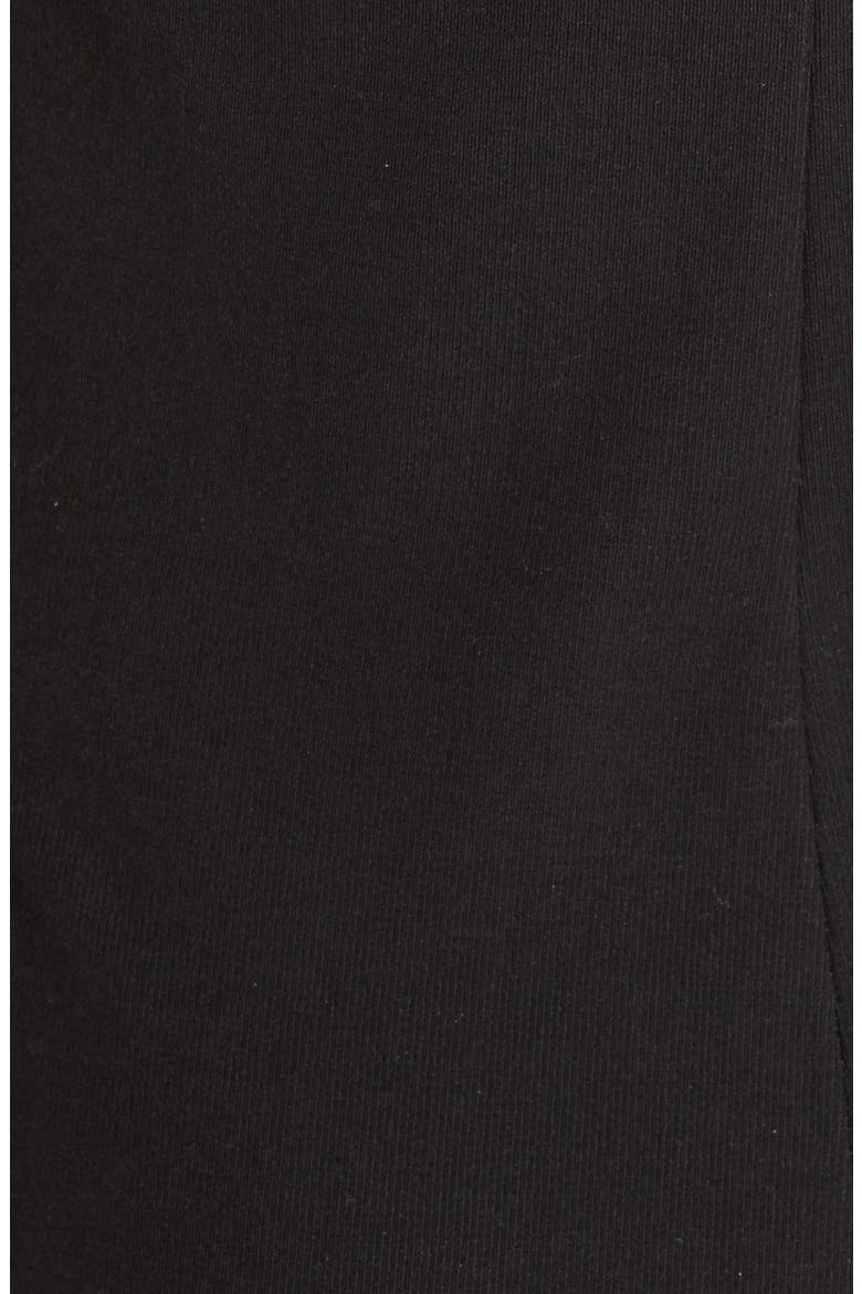 Knit Shift Dress, Alternate, color, BLACK