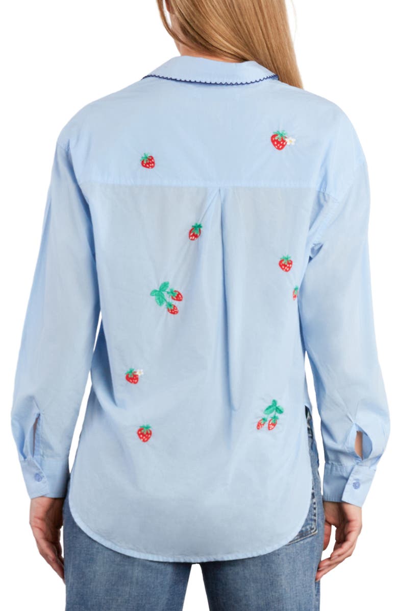 Billy T Strawberry Kisses Button-Up Shirt, Alternate, color,