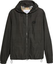 Burberry Newport Check Hooded Jacket