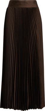 Elie Tahari The Ayla Pleated Midi Skirt