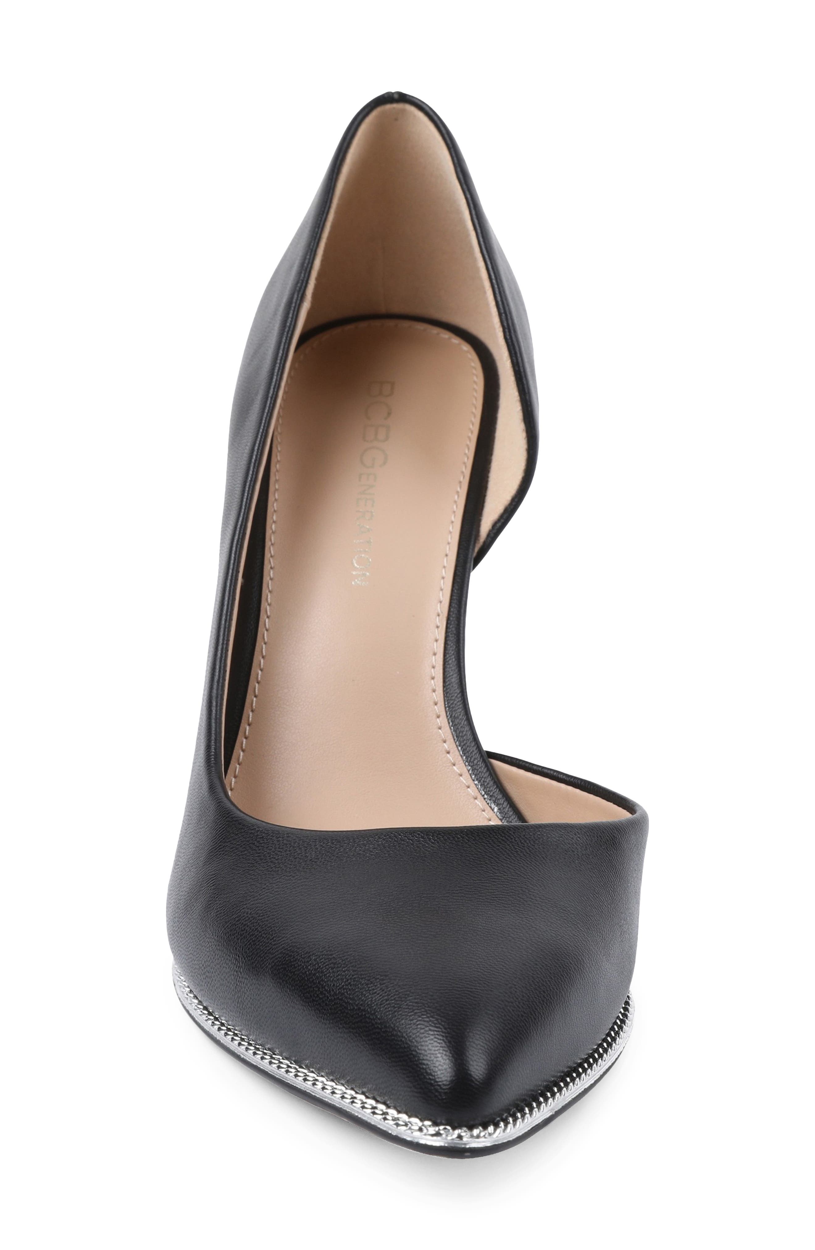 BCBGeneration Harnoy Half d'Orsay Pointed Toe Pump, Alternate, color, 