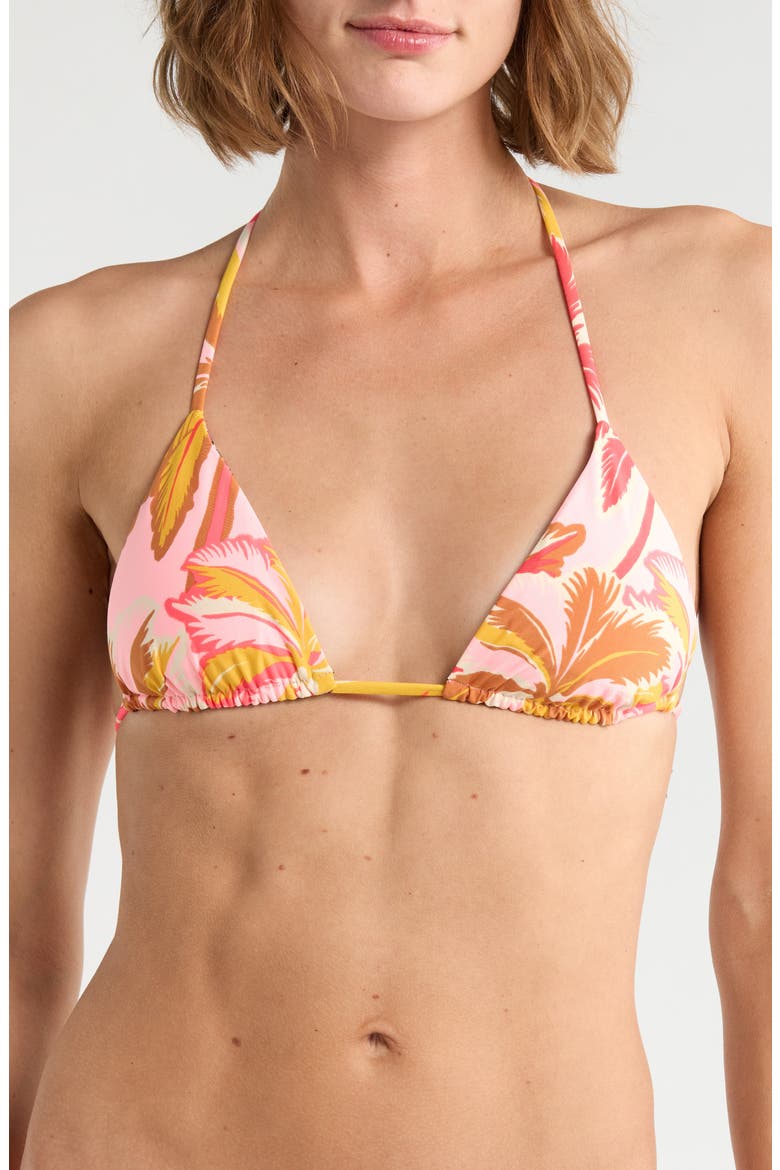 Balmy Reversible Bikini Top, Main, color, PINK