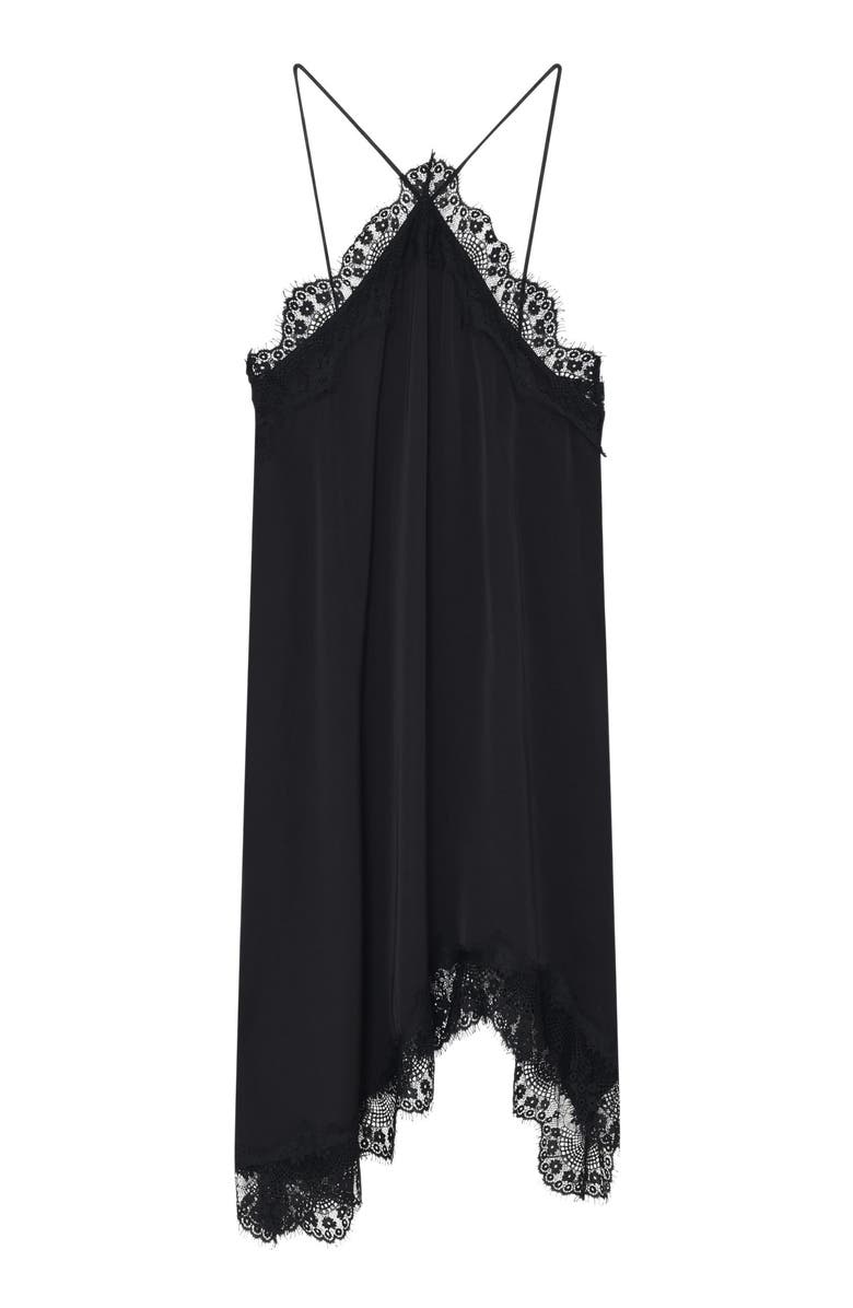 DAY Birger et Mikkelsen Umali Lace Trim Halter Neck Slip Dress, Alternate, color, Black