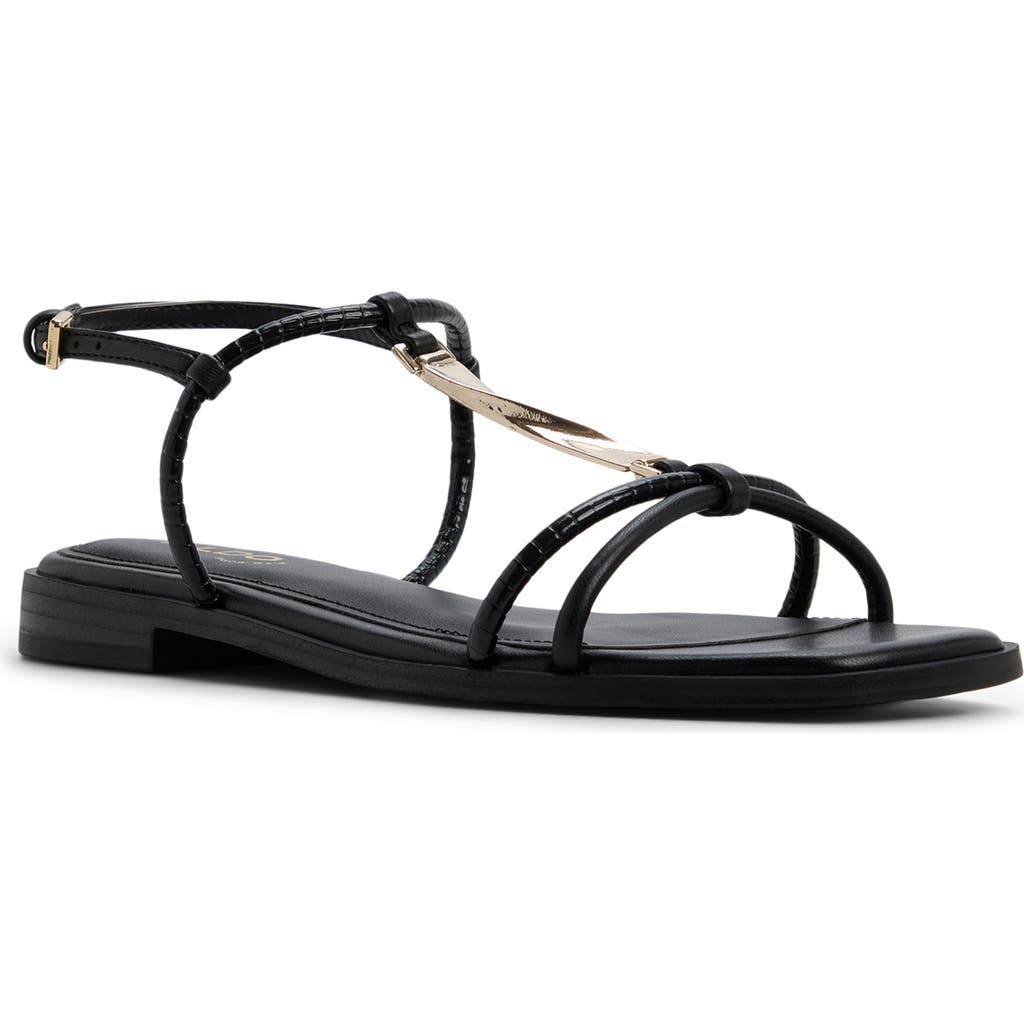 Aldo Ebaeryn Ankle Strap Sandal In Black
