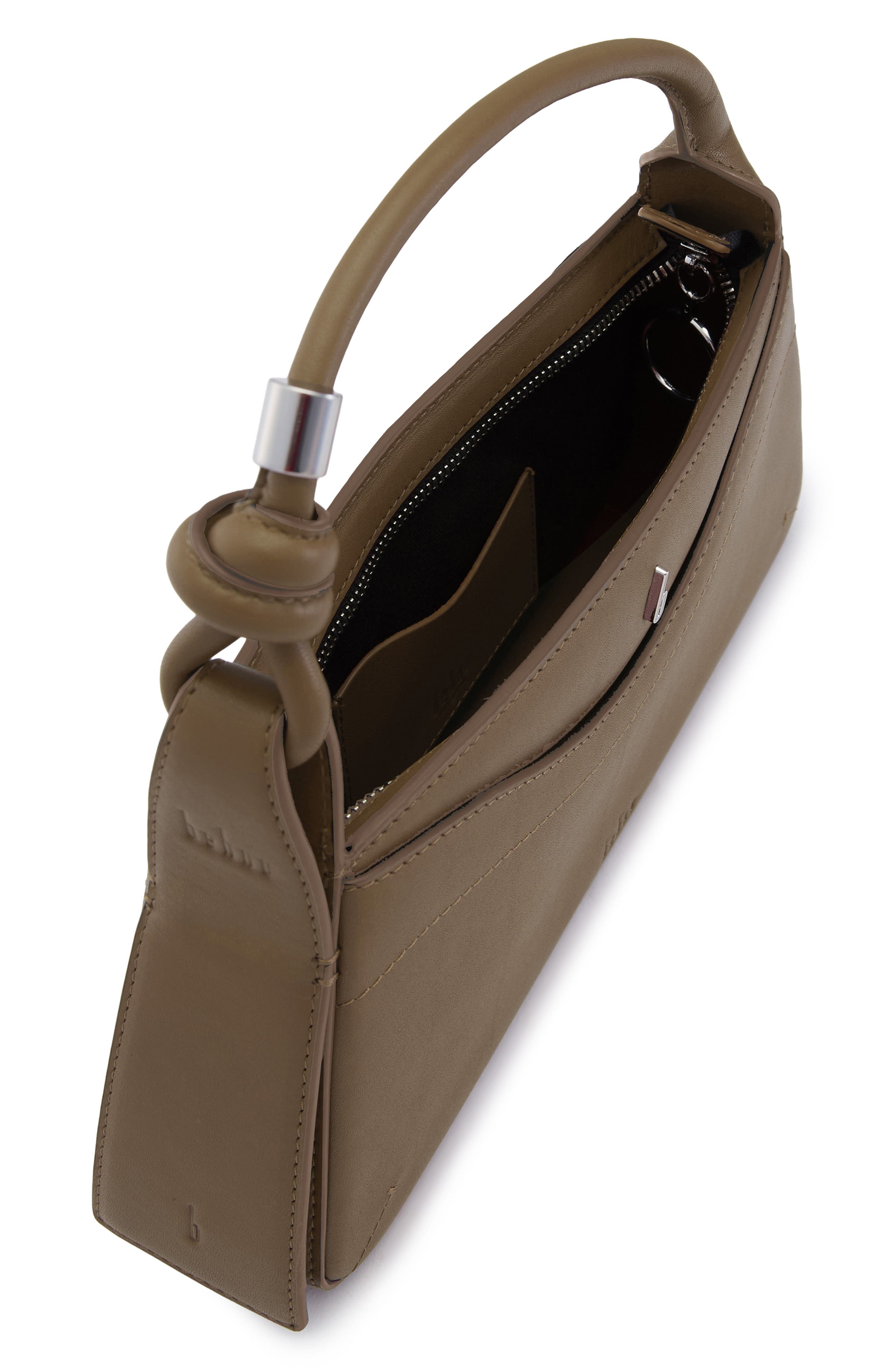 Melina Leather Crossbody Satchel, Alternate, color, PALM
