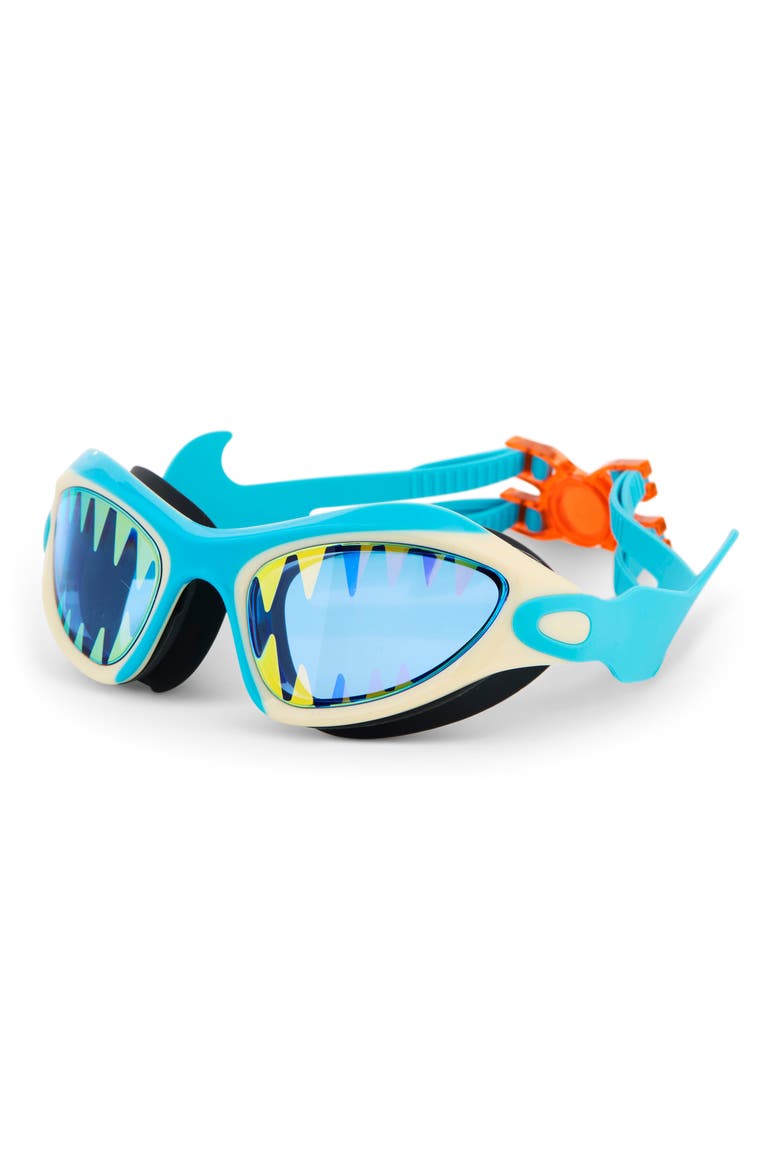 Kids' Chomp Swim Goggles, Alternate, color, WHITE MULTI
