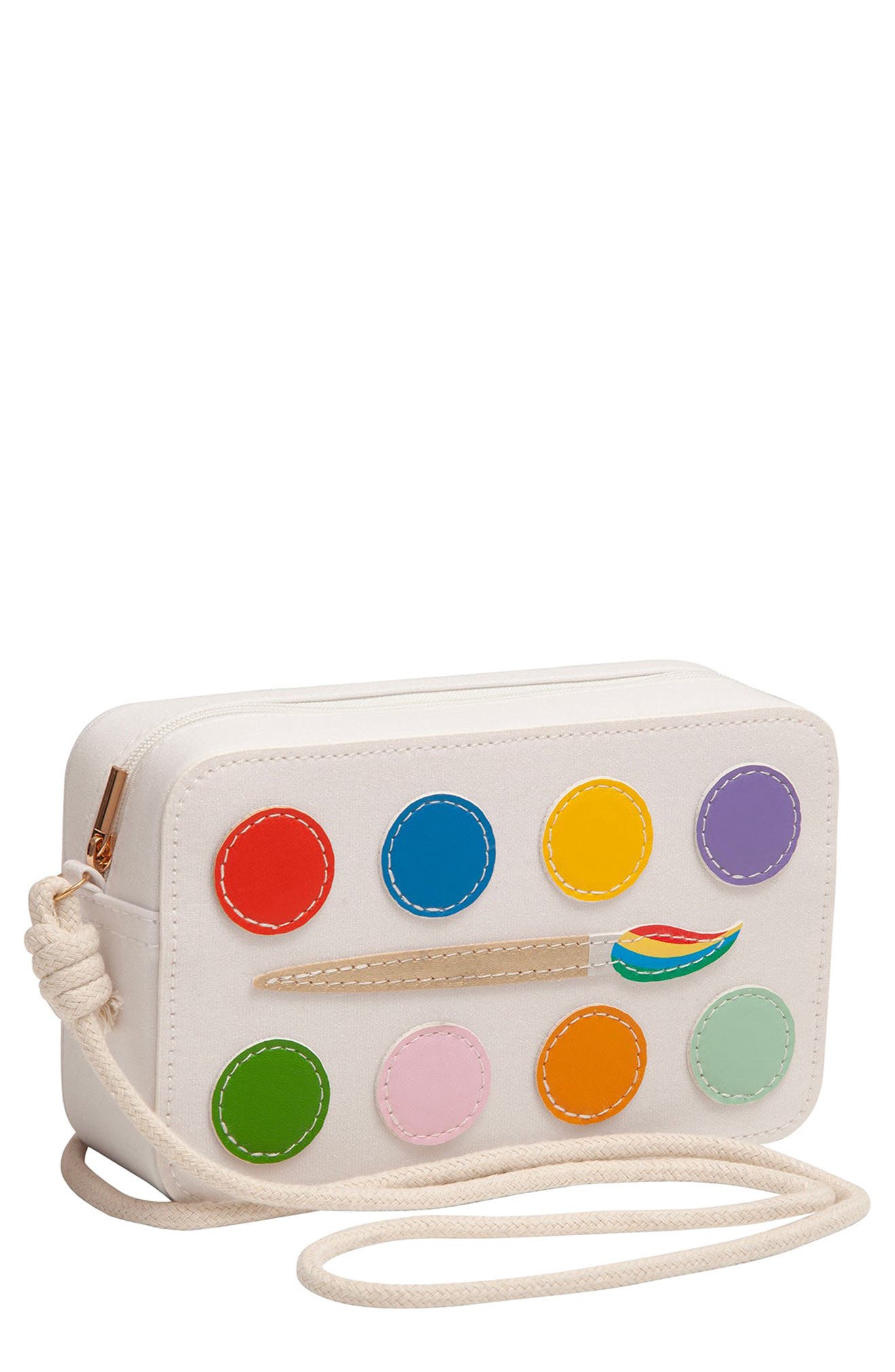 Mimi & Lula Kids' Paint Palette Crossbody Bag, Main, color, 