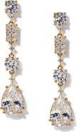 Nadri Everleigh Cubic Zirconia Linear Drop Earrings