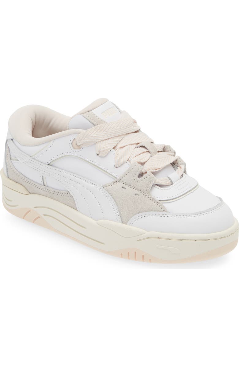 PUMA -180 Sneaker, Main, color, Puma White-Warm White