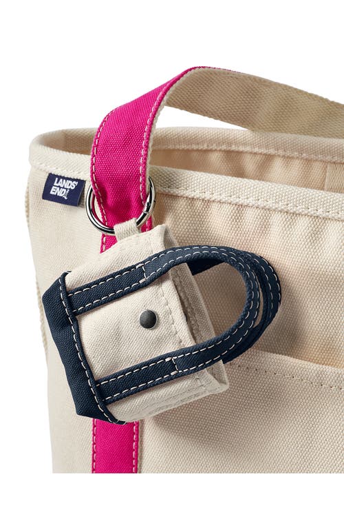 Lands' End Mini Canvas Tote Charm In Blue
