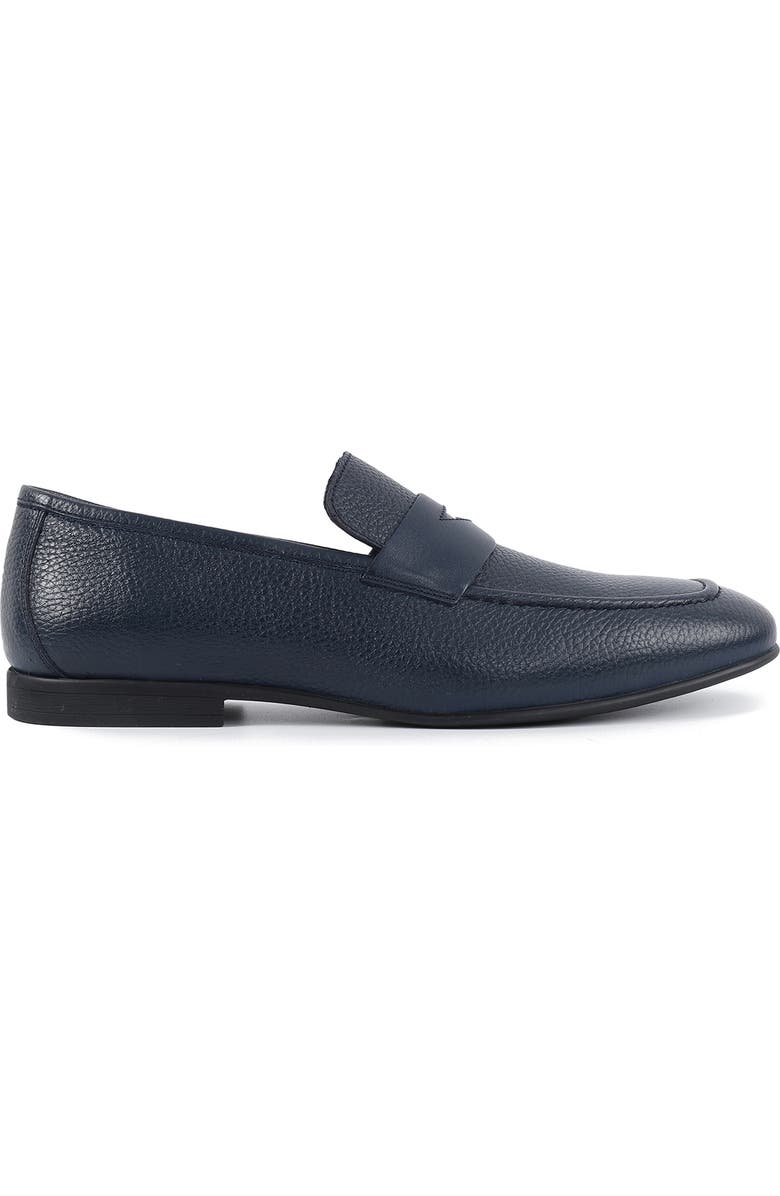 VELLAPAIS Amaretto Penny Loafer, Alternate, color, Navy Blue