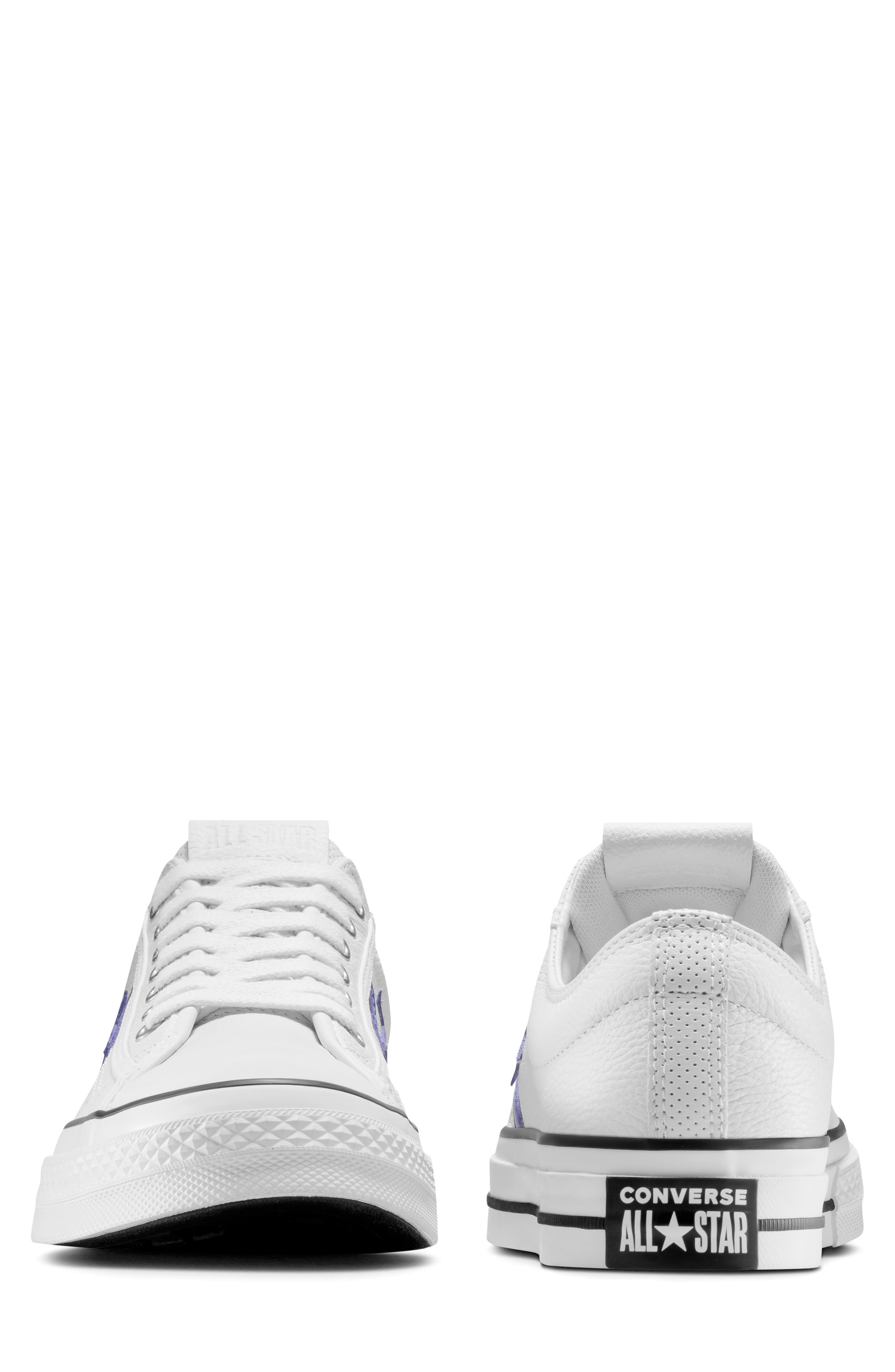 Converse Star Player 76 Oxford Sneaker, Alternate, color, Vintage White/ Blue