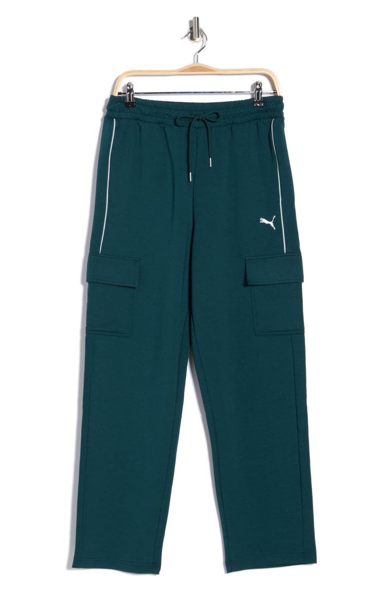 PUMA Relaxed Fit Sport Cargo Pants, Alternate, color, Green Terrain