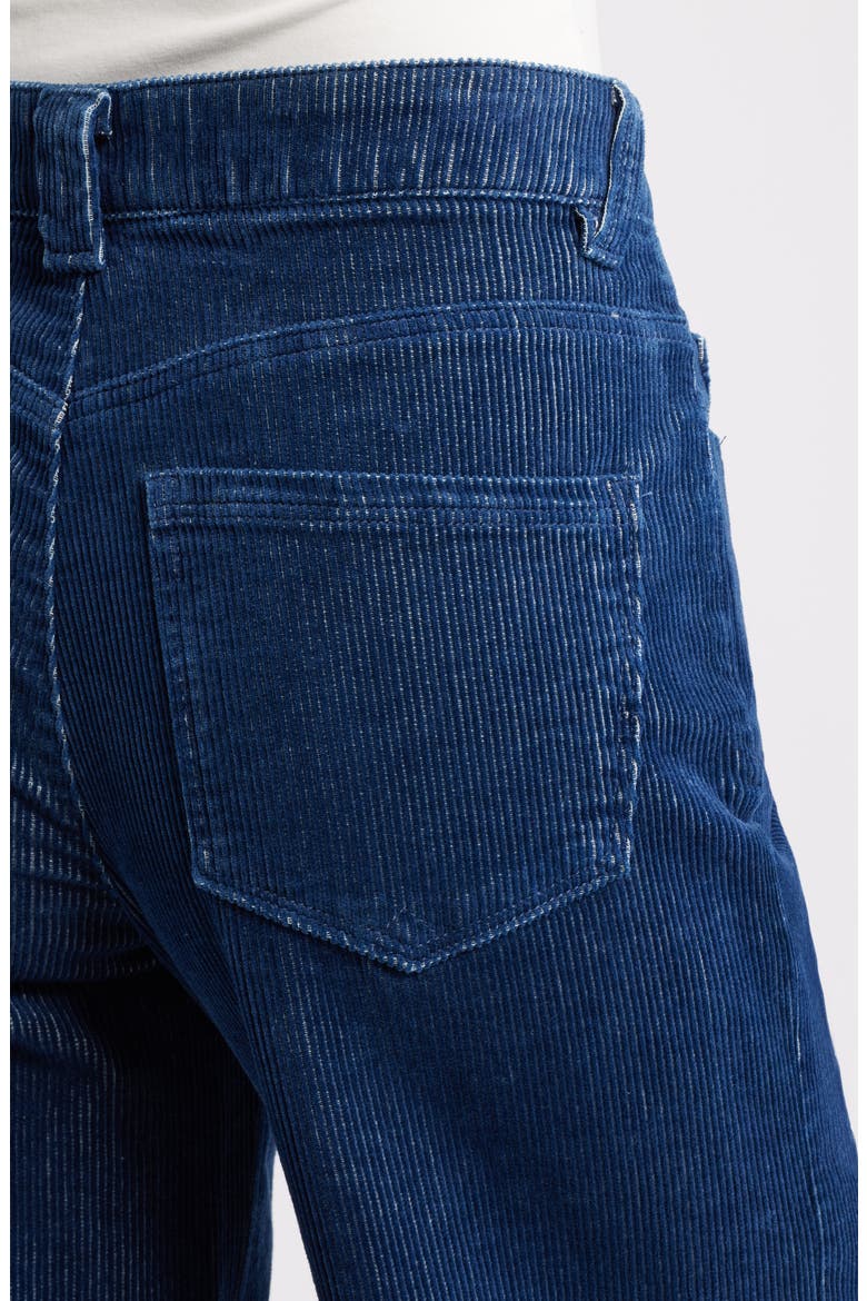 Sam High Waist Wide Leg Corduroy Pants, Alternate, color, WASHED EVENING BLUE