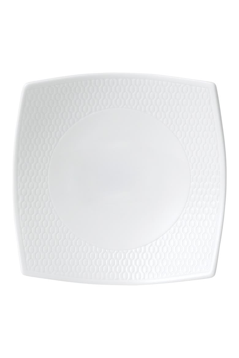 Gio Sculptural Bone China Bowl, Main, color, WHITE