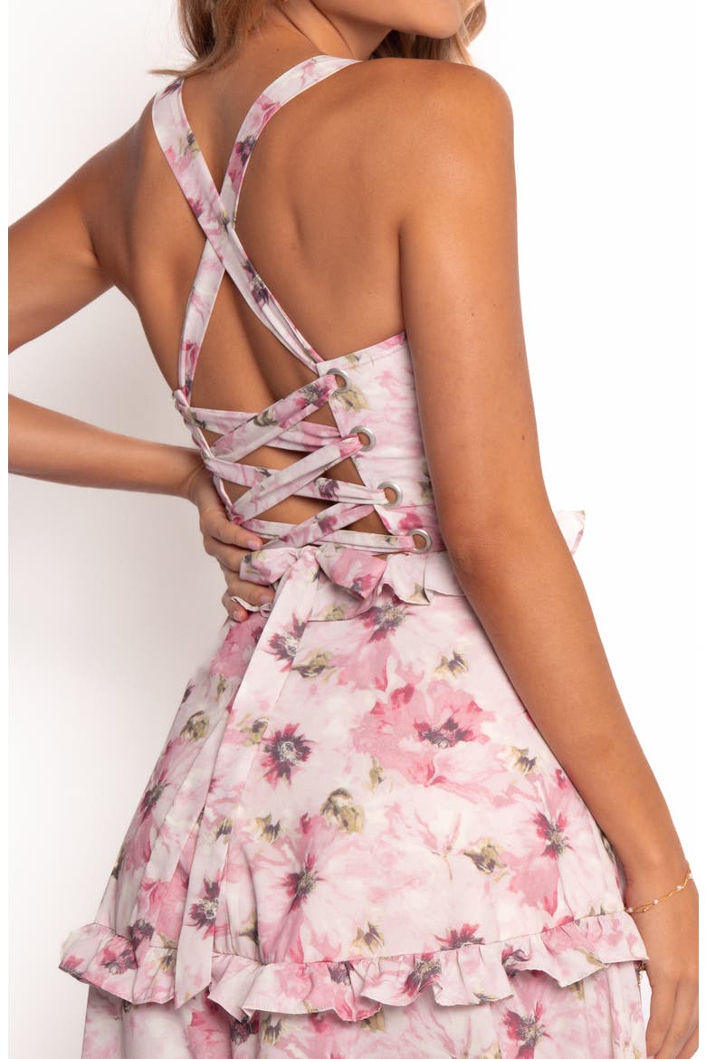 Lillee Floral Ruffle Tiered Maxi Dress, Alternate, color, PINK BLOOM