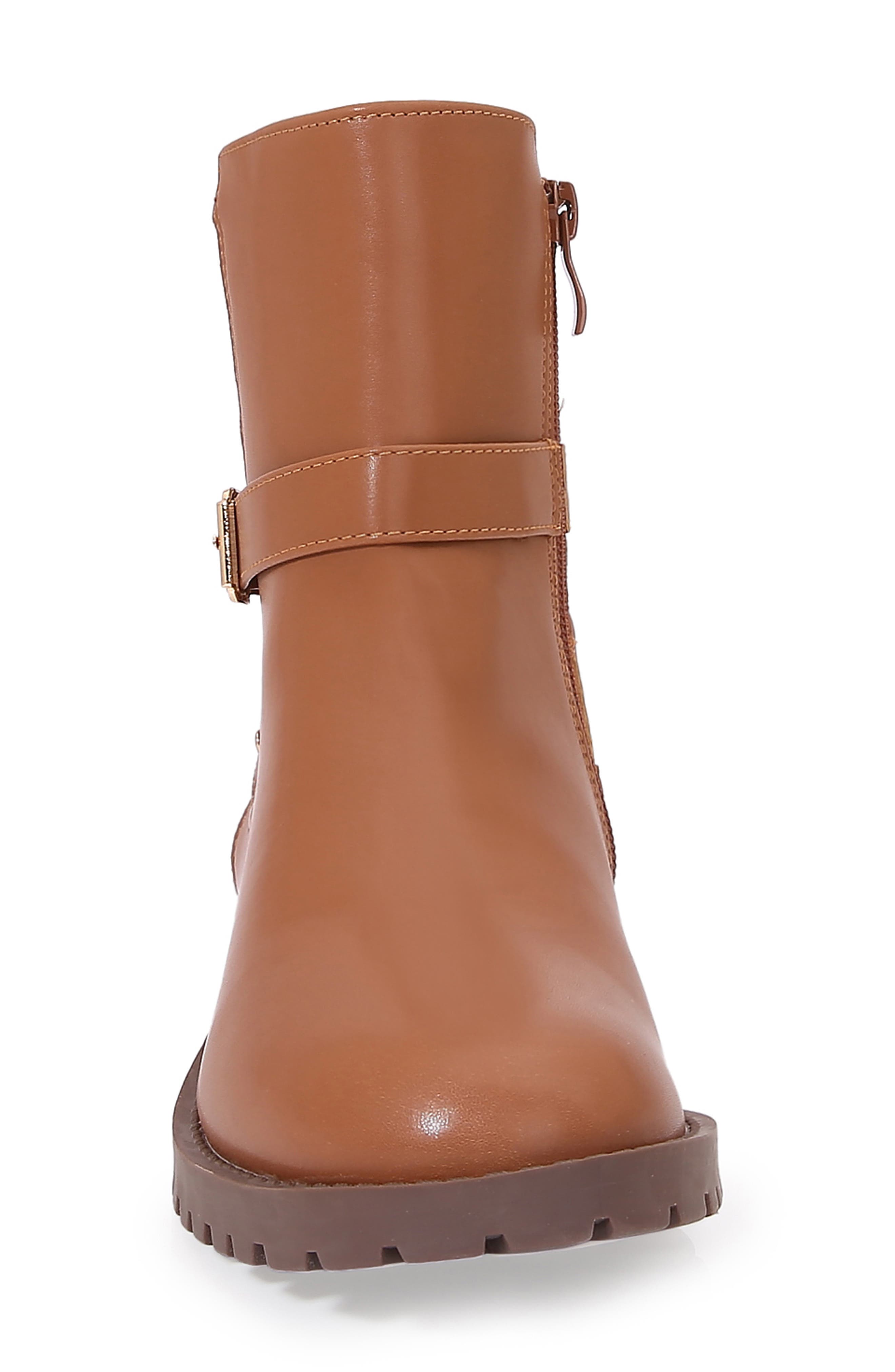 Lug Sole Bootie, Alternate, color, CAMEL