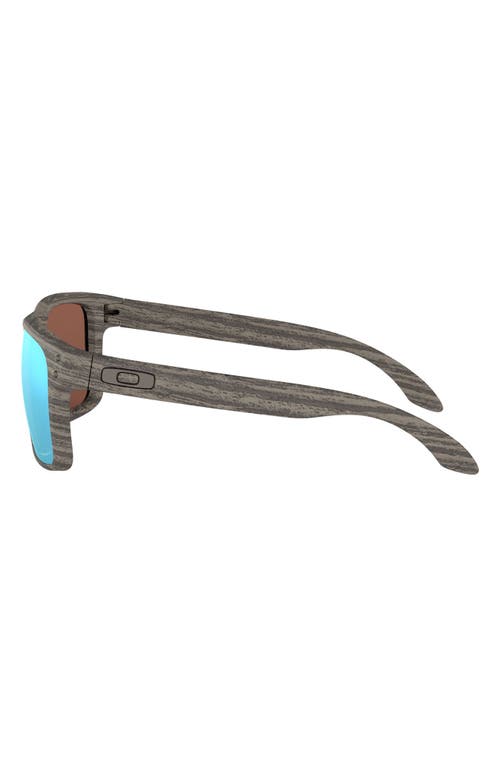 Oakley Holbrook™ 57mm Prizm™ Polarized Keyhole Sunglasses In Wood Green