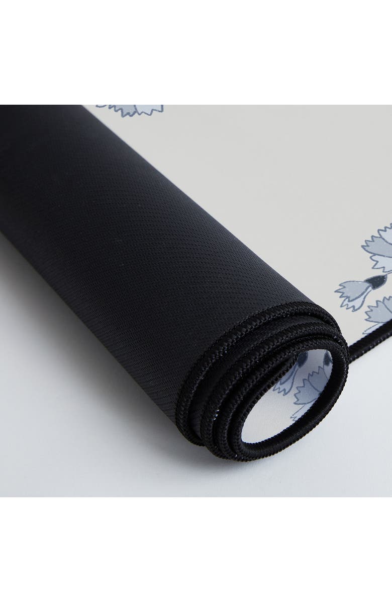 Deny Designs Floral Print Desk Mat, Alternate, color, Cream