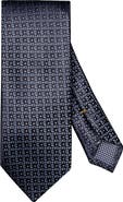 Eton Pine Paisley Silk Jacquard Tie