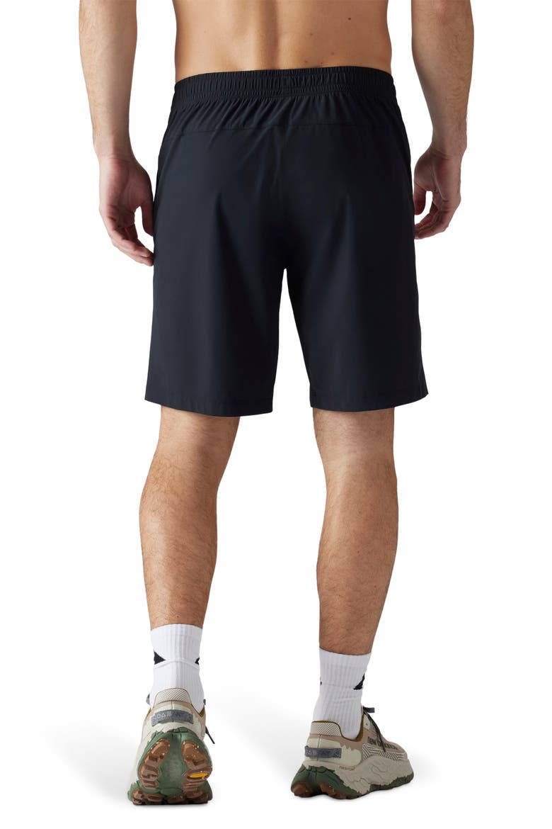 Pursuit 9-Inch Lined Shorts, Alternate, color, BLACK