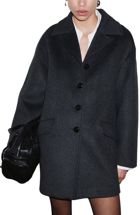 Wool Blend Coat