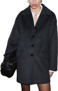 MANGO Wool Blend Coat