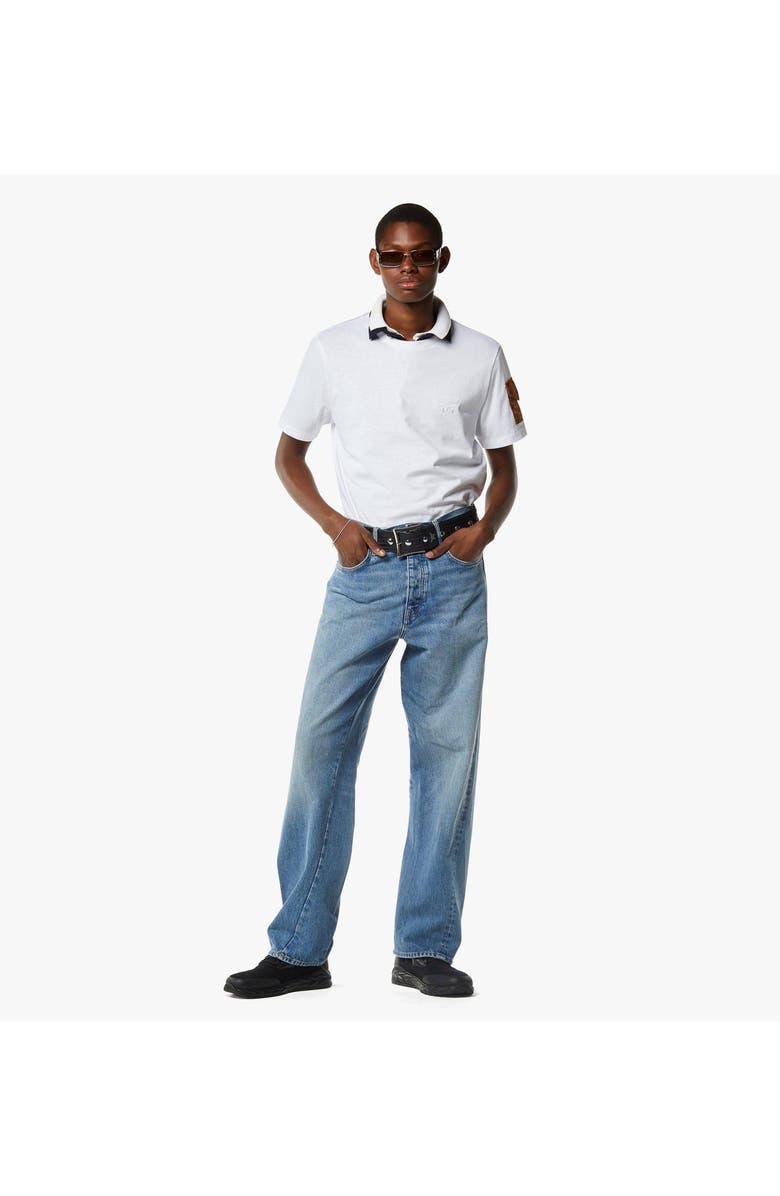 MCM Aren 2" Belt in Galactic Gala Leather, Alternate, color, Black