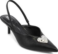 MIA Ryanna Pointed Toe Slingback Pump