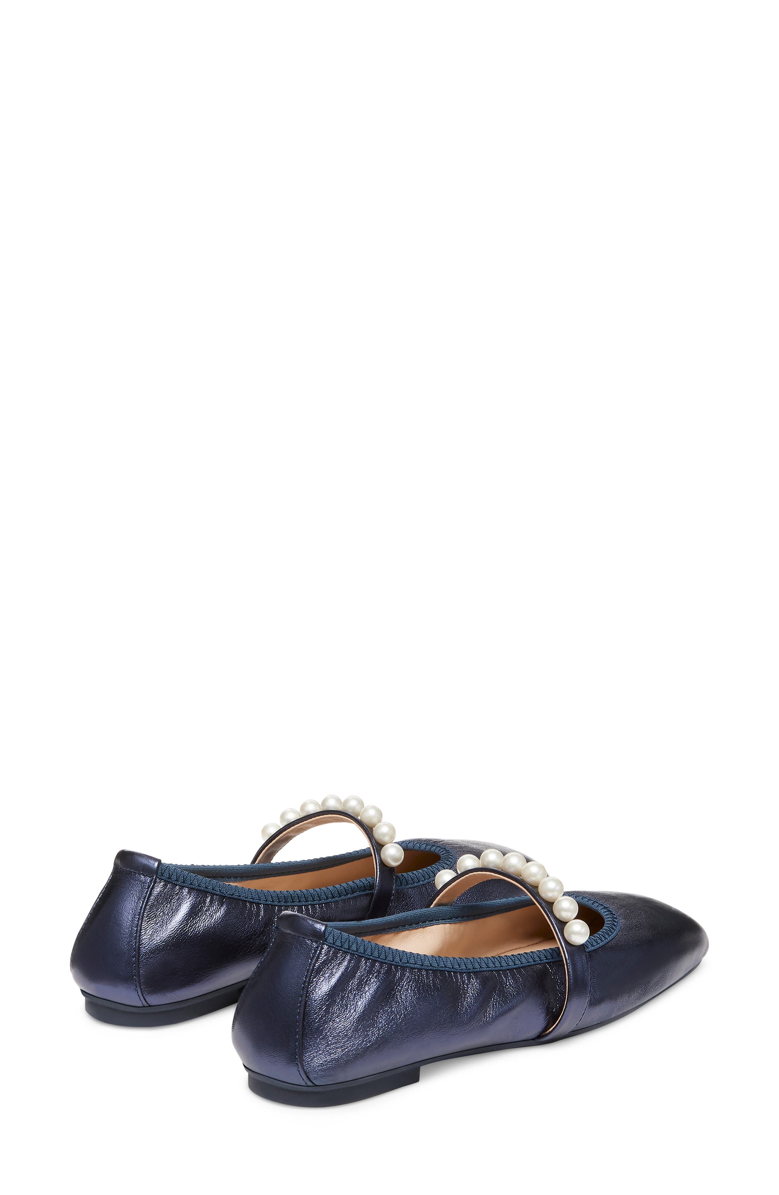 Goldie Ballet Flat, Alternate, color, INDIGO MESTIZO