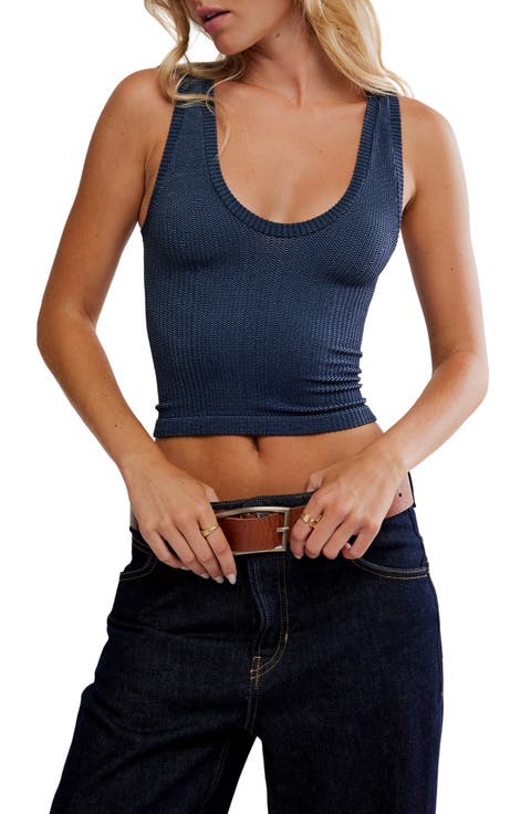 Clean Slate Crop Tank