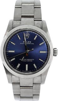 Pre-Owned Rolex Oyster Perpetual Automatic Watch Stainless Steel 34