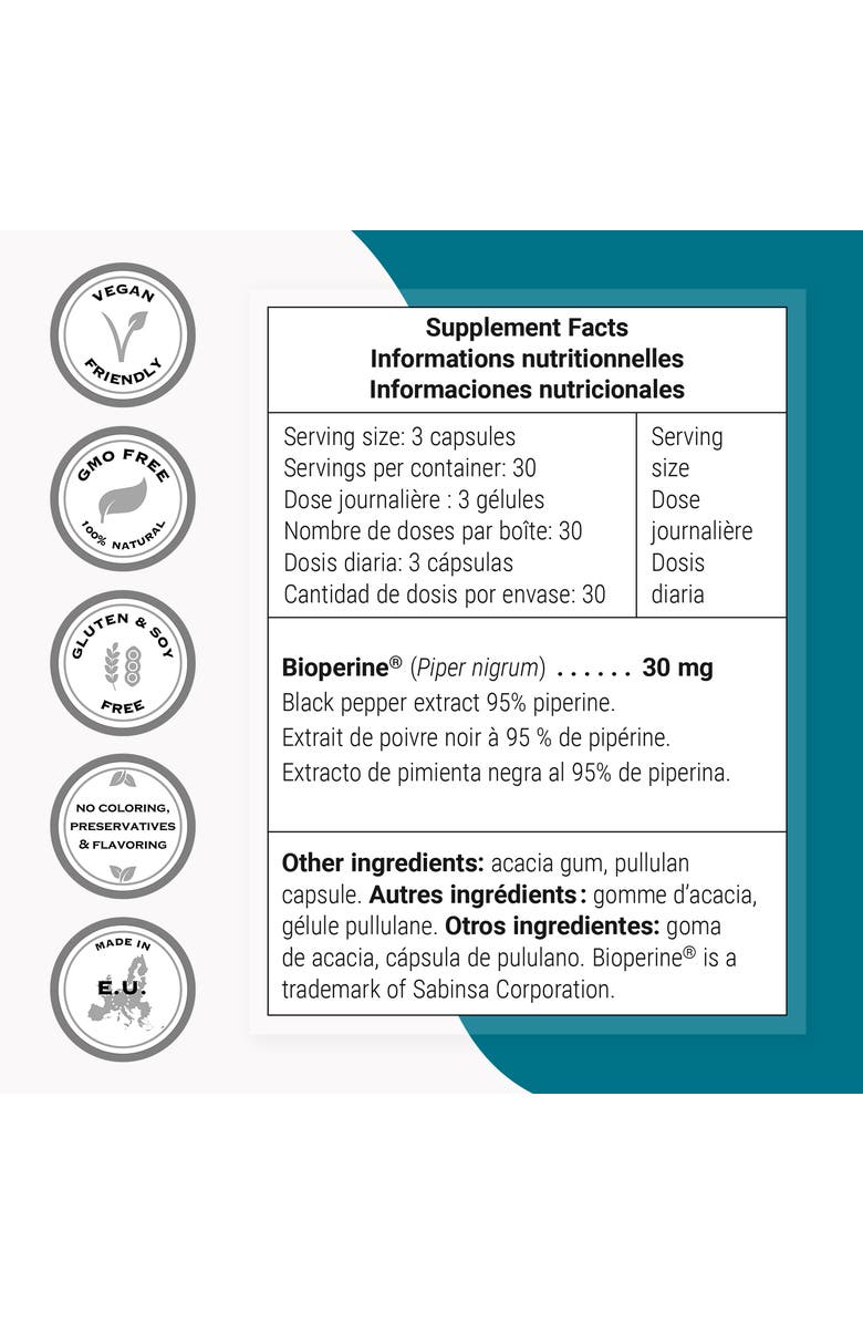 SuperSmart BioPerine 30mg per Day, Alternate, color, 