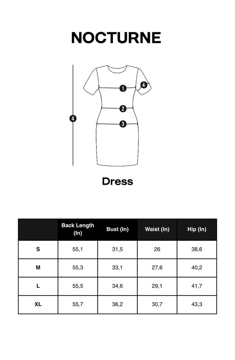 Nocturne Draped Cowl-Front Column Dress, Alternate, color, Yellow