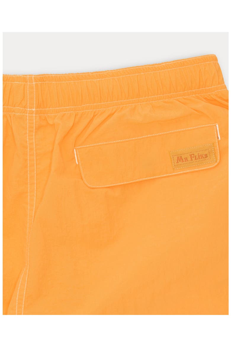 Doyle Nylon Swim Shorts, Alternate, color, Orange