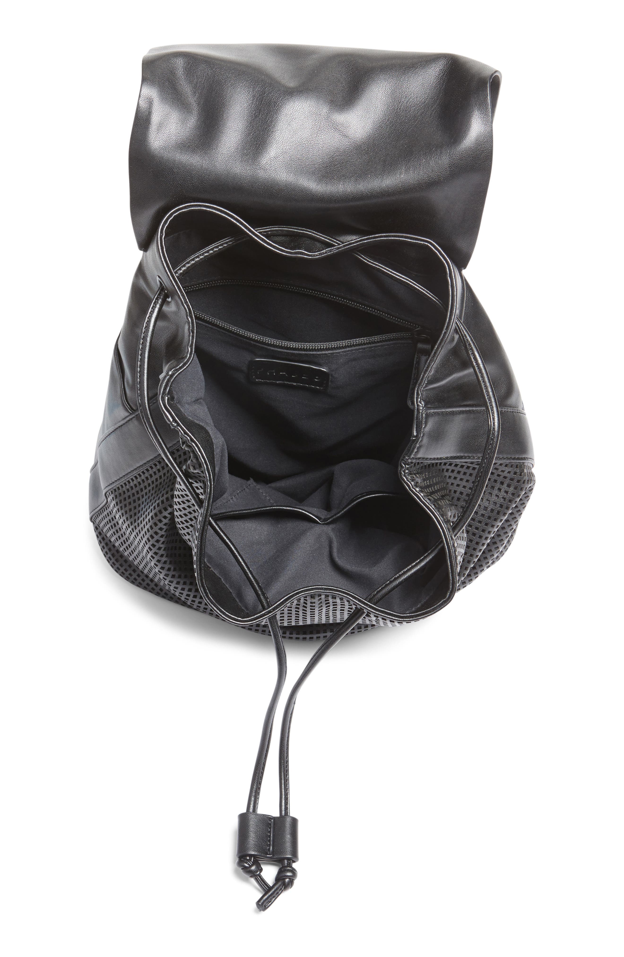 Phase 3 Perforated Faux Leather Backpack, Alternate, color, 