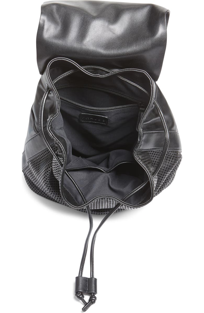 Phase 3 Perforated Faux Leather Backpack, Alternate, color,