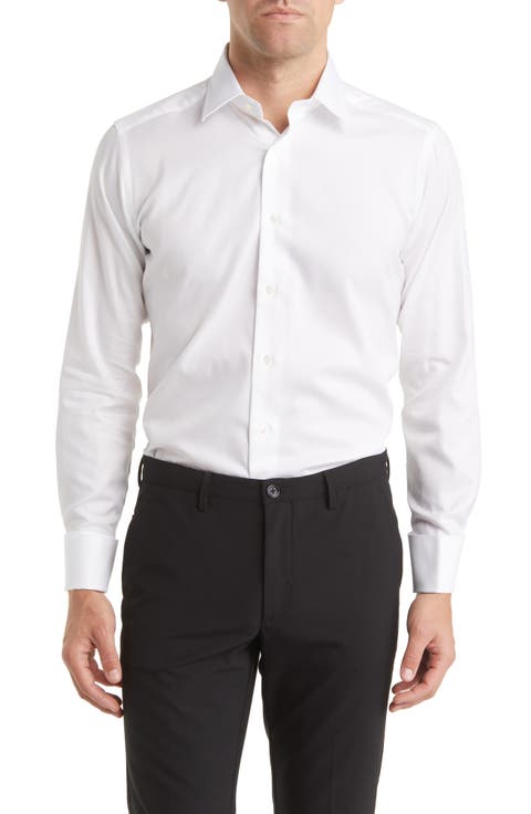 Slim Fit Tuxedo Shirt