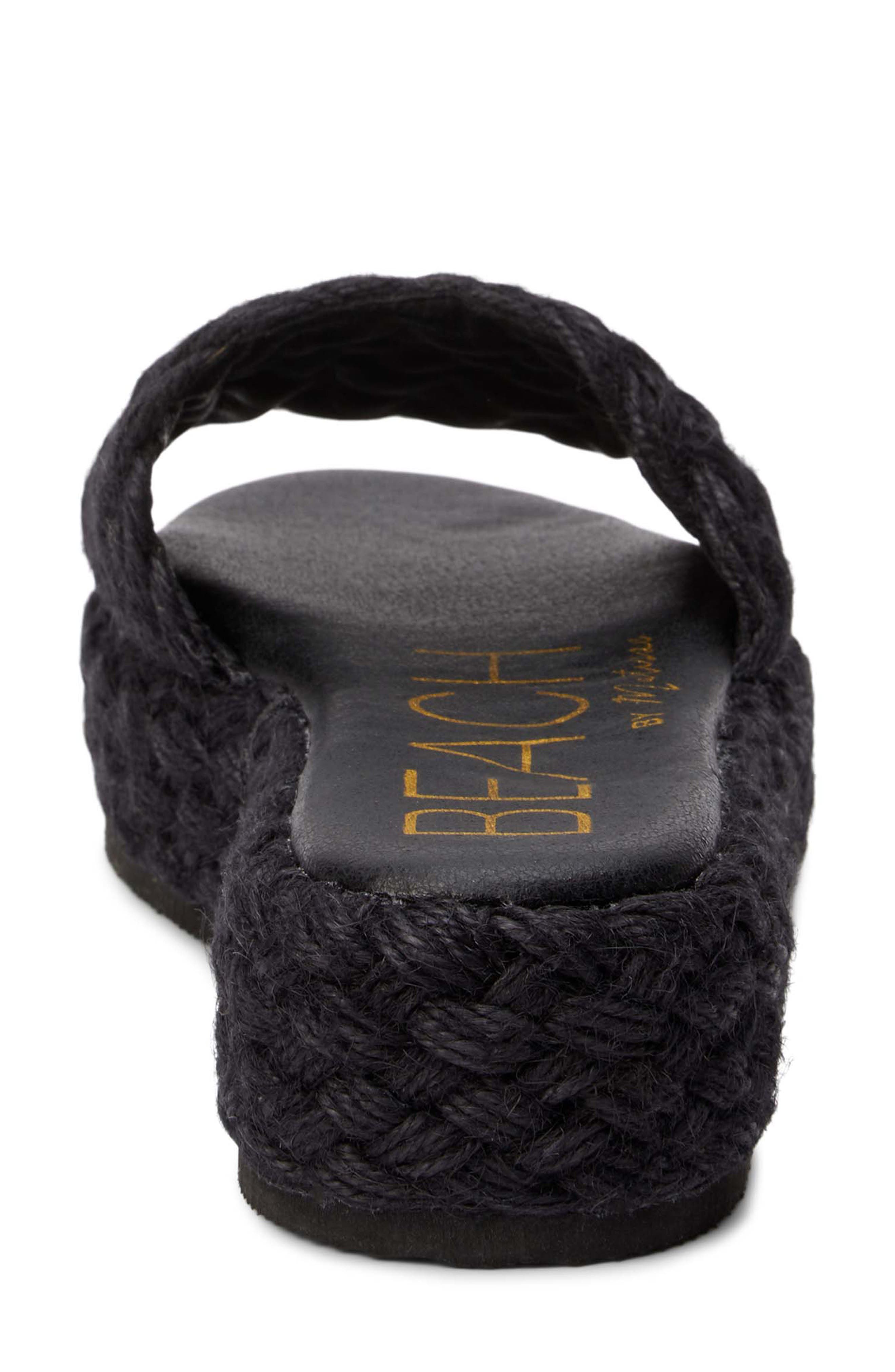 BEACH BY MATISSE Caspia Espadrille Platform Slide Sandal, Alternate, color, 