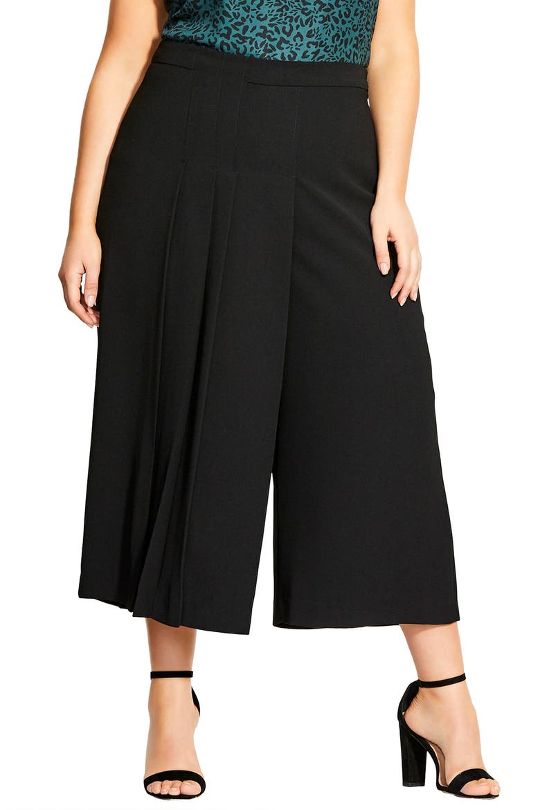 Eternal Pleat Pants, Main, color, BLACK