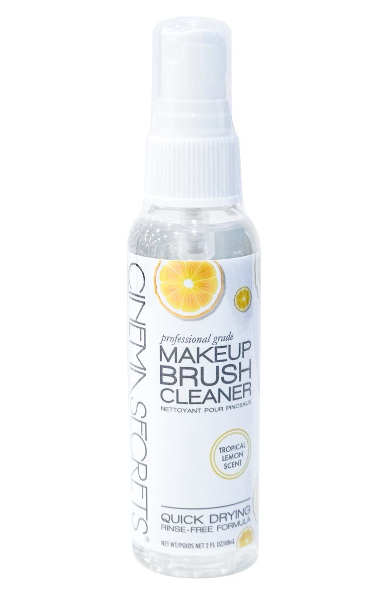 Cinema Secrets Makeup Brush Cleaner in Lemon, Alternate, color, Lemon