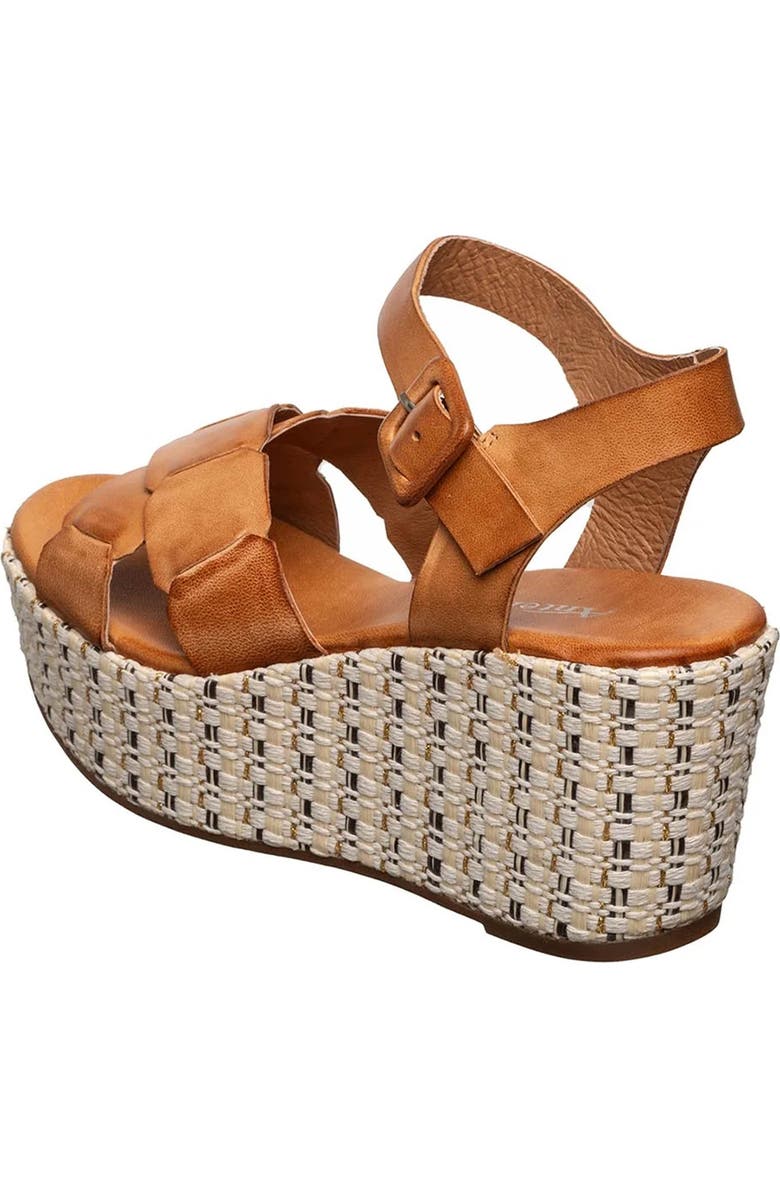 ANTELOPE Hunter Ankle Strap Espadrille Platform Wedge Sandal, Alternate, color, Taupe