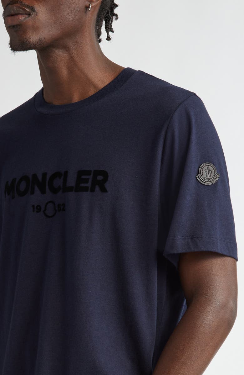 Moncler Logo Graphic T-Shirt, Alternate, color, 