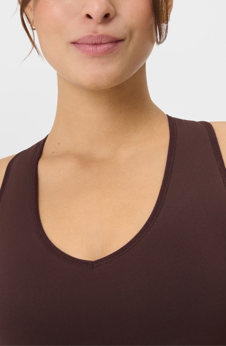 Sweaty Betty Stamina Soft Touch Sports Bra, Alternate, color, Sable Brown