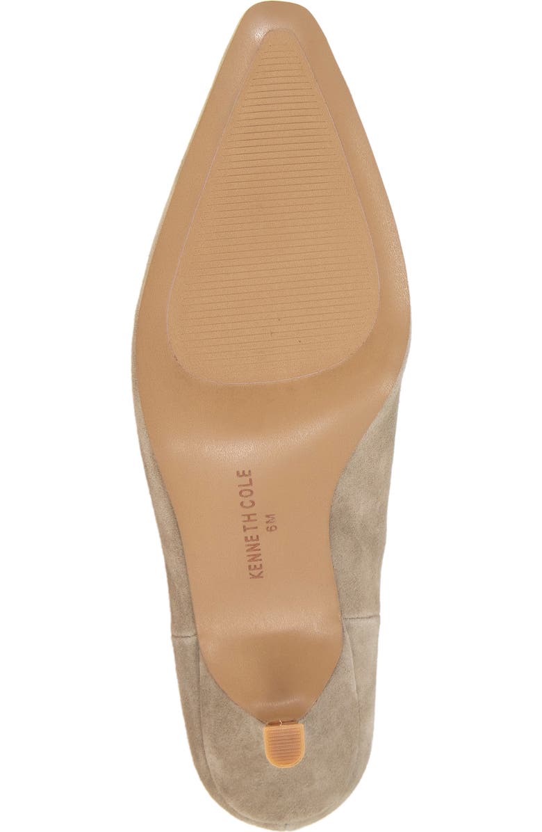Kenneth Cole Meryl Pointed Toe Boot, Alternate, color, Taupe Suede