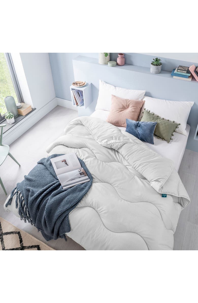NIGHT LARK Linen Collection Hypoallergenic Duvet Comforter, Alternate, color,