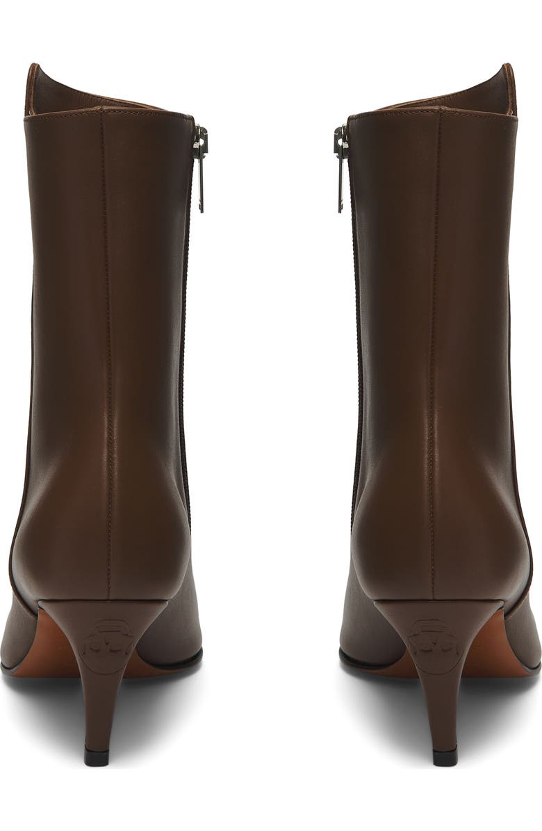 McQueen Birdee Pointed Toe Bootie, Alternate, color, Cuoio