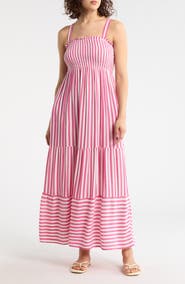BOHO ME Stripe Cover-Up Sundress