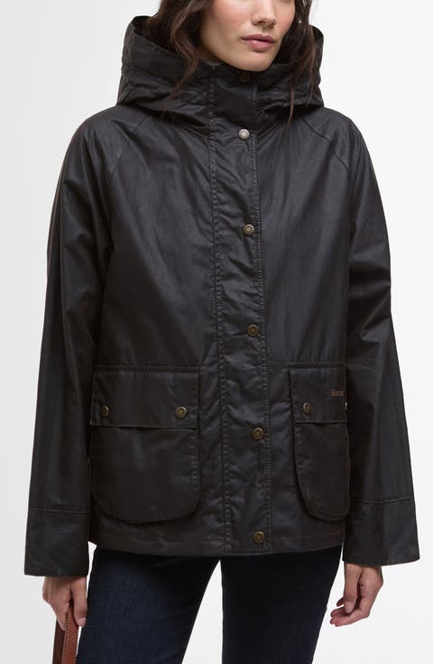 Hollies Waxed Water Repellent Jacket